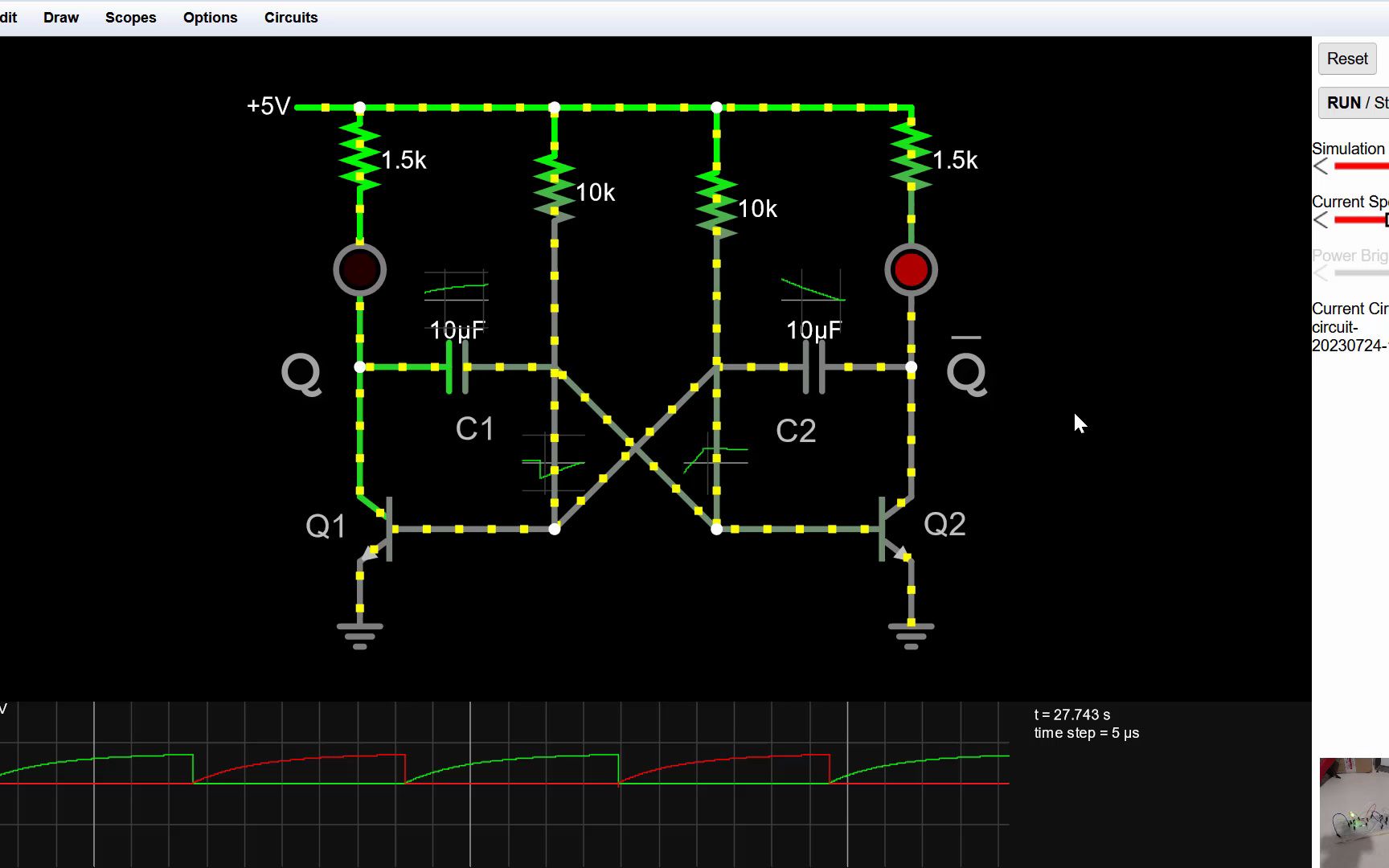 020  BJT  三极管5: 无稳态的多谐振荡器  Astable MultivibratorSS9013  分立元器件应用哔哩哔哩bilibili