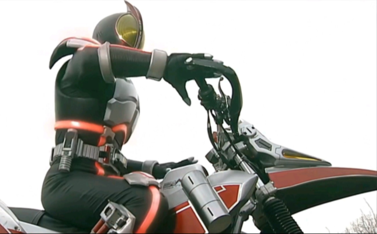 乾巧变身假面骑士faiz(击退了鳄鱼orphnoch 刚强态)假面骑士555{23}