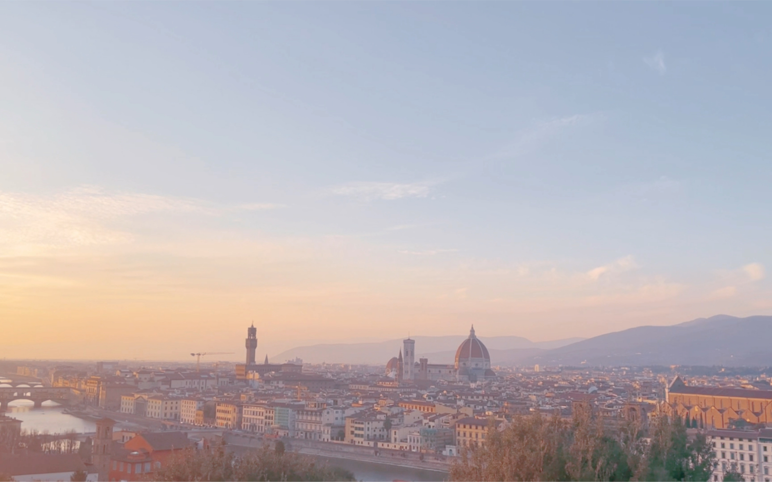 [图]Piazzale Michelangelo米开朗基罗广场看日落