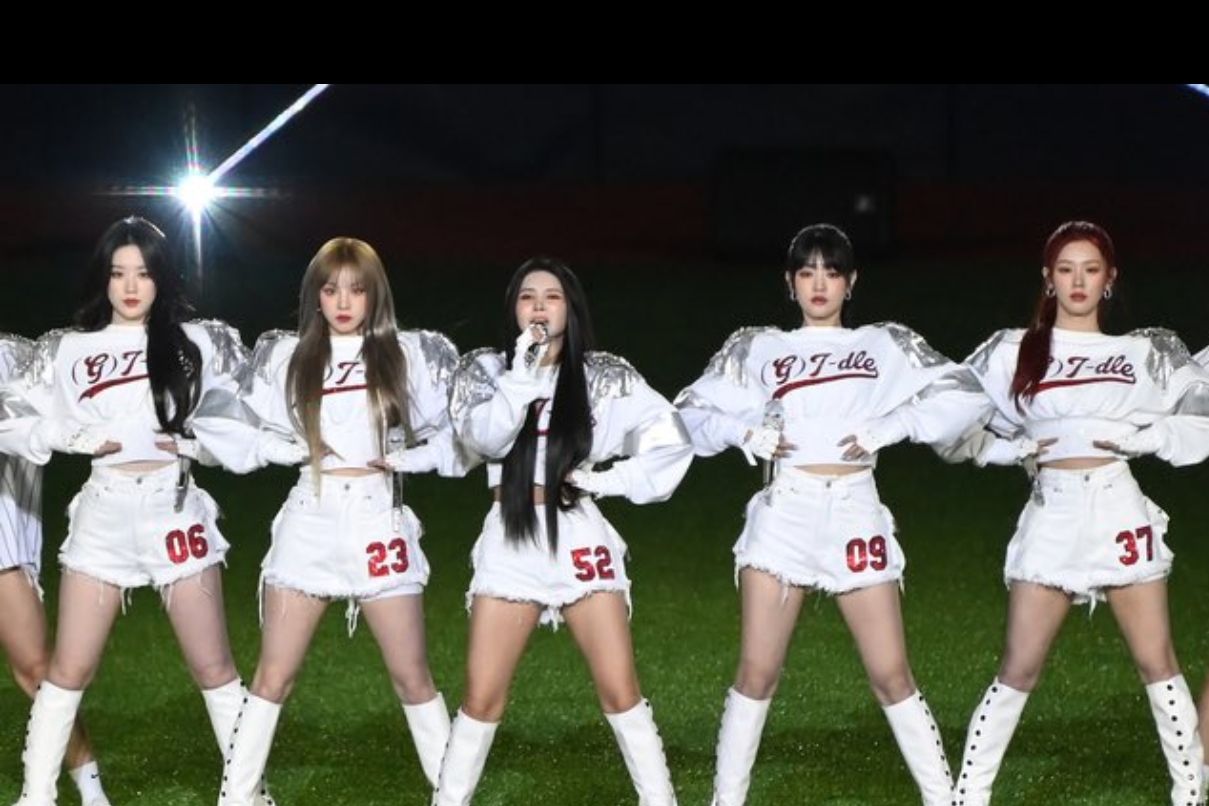 [图](G)I-DLE Super Lady+TOMBOY+Queencard MLB舞台