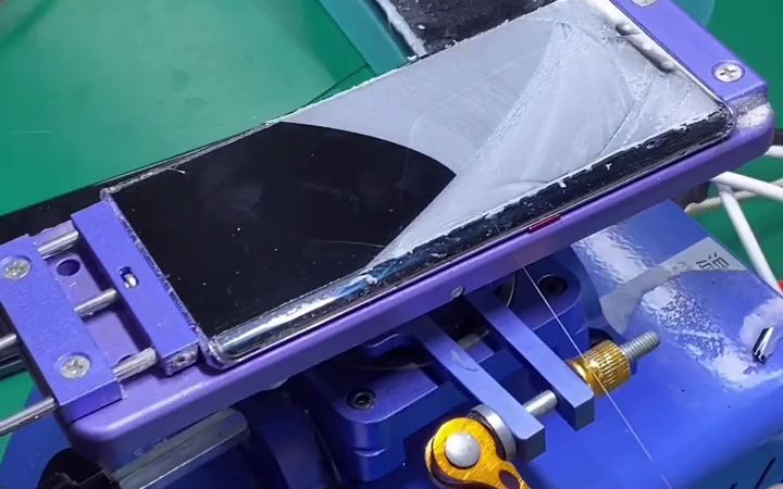 修手机 #爆屏修复 #曲屏维修