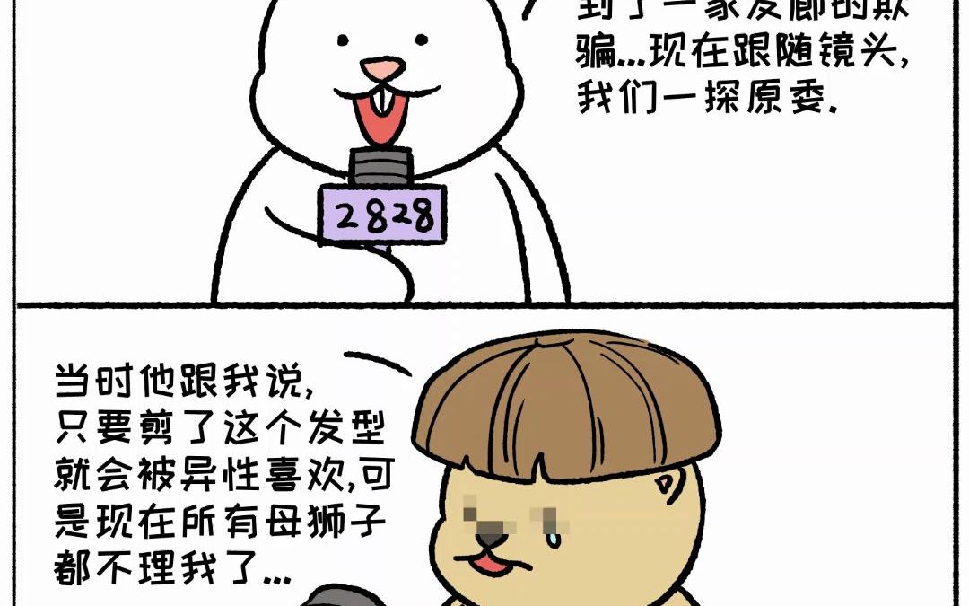 【治愈系漫画】胖兔日常——投诉哔哩哔哩bilibili