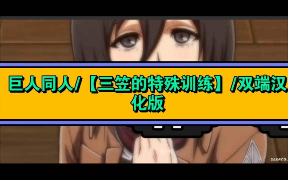 巨人同人/【三笠的口x训练】sd双端汉化直装最新版