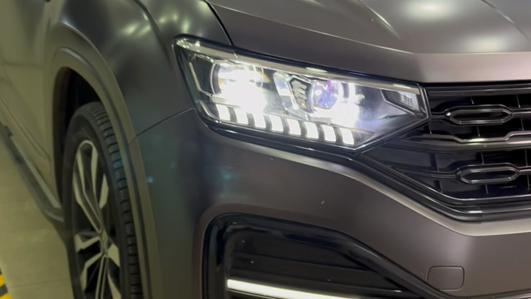 20款大众探岳升级案例#灯光升级 #探岳改灯 #欧司朗直射激光#欧司朗