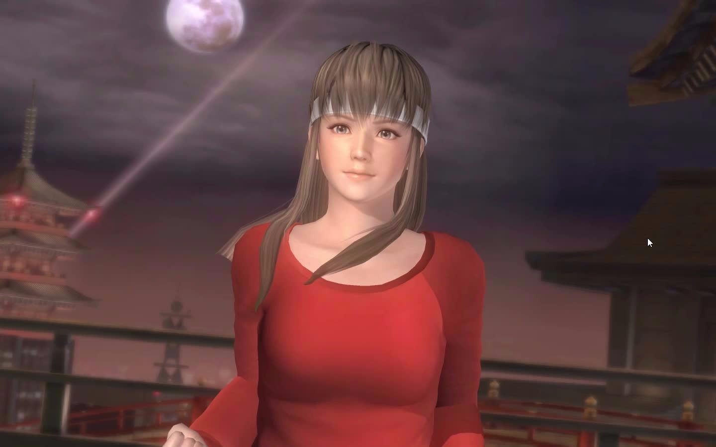 doa5瞳,撕裂裤袜套装