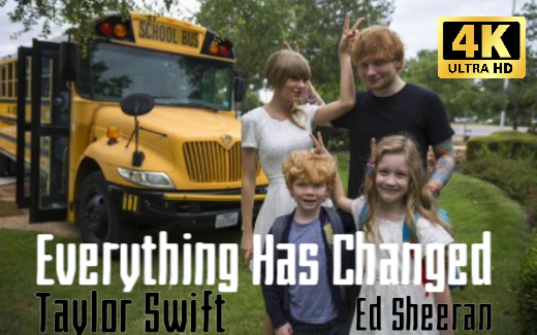 [图]纯人声&和声 |Everything Has Changed-Taylor Swift（feat Ed Sheeran）霉霉黄老板