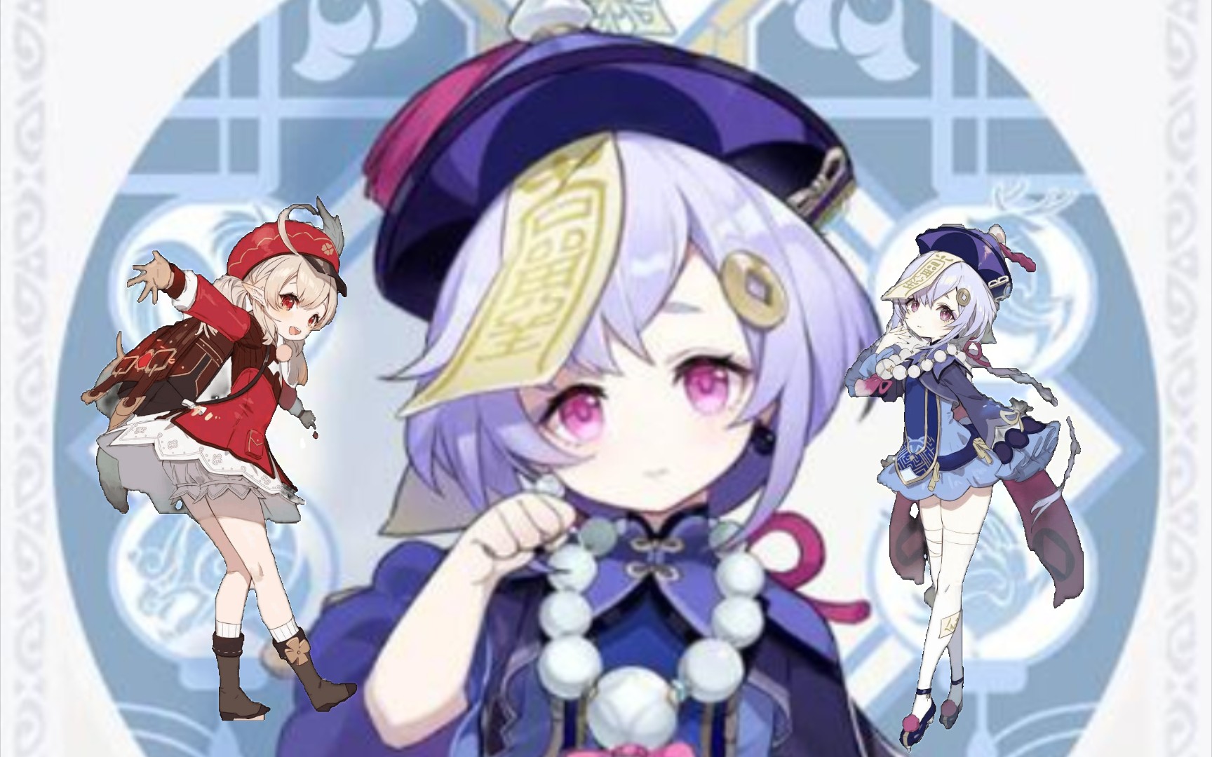 原神:七七.诶嘿,还挺像!