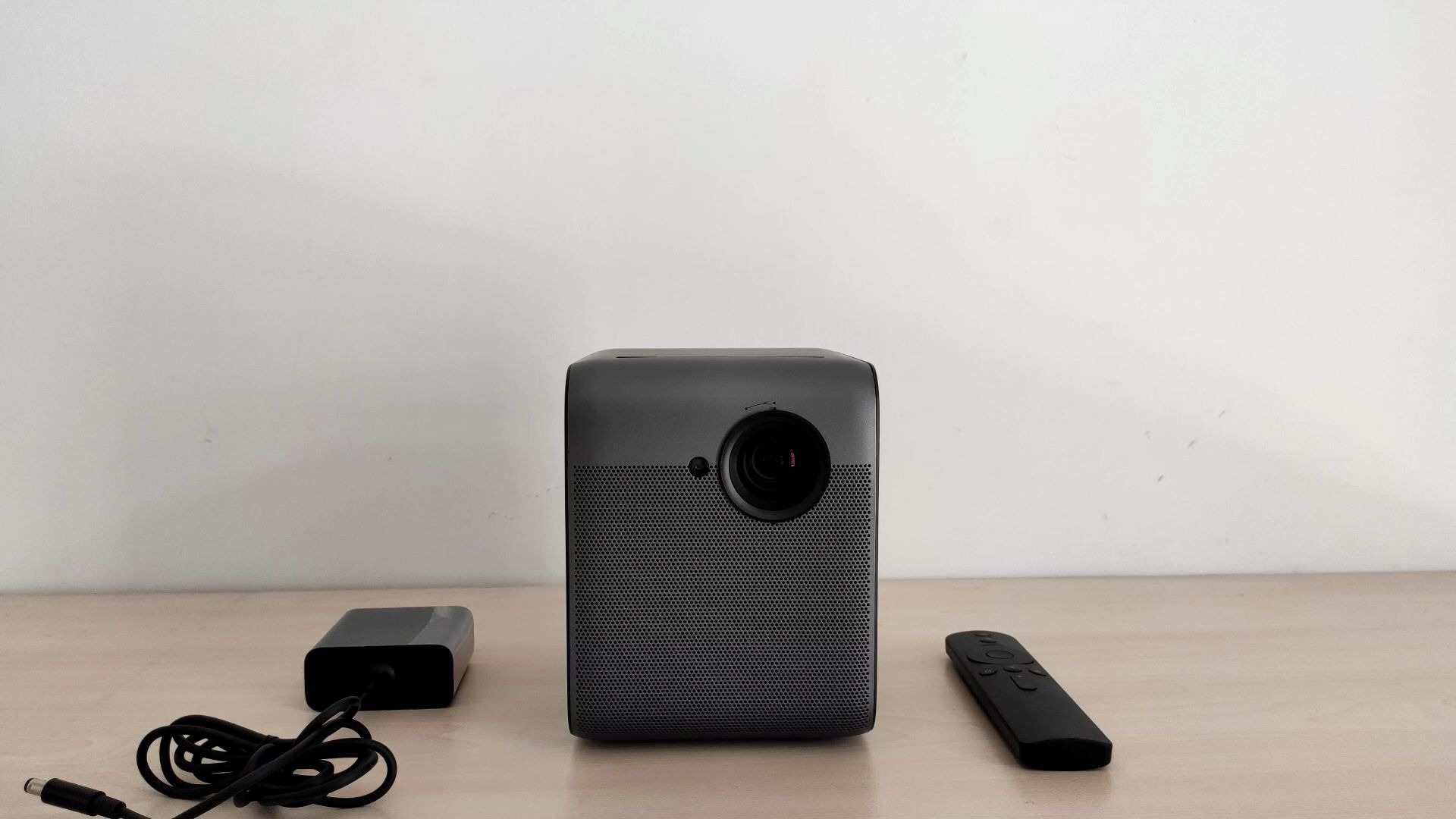 开箱峰米投影仪smartlite体验方正小身材高清大画面