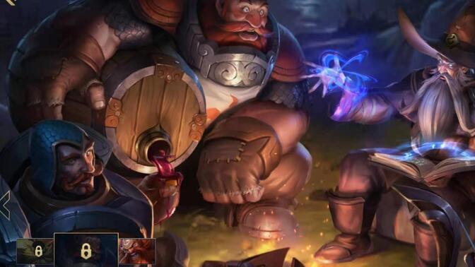 lol英雄联盟手游 古拉加斯·碎桶者 酒桶皮肤视频 gragas cask