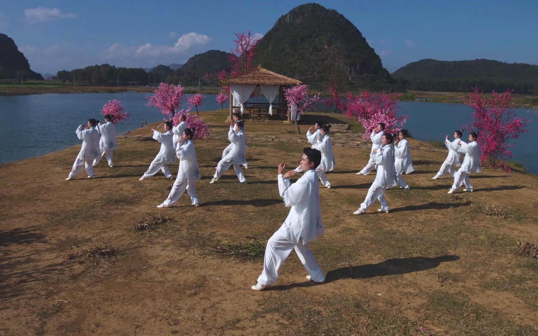 [图]云南省烟草公司 沙式十二式太极拳