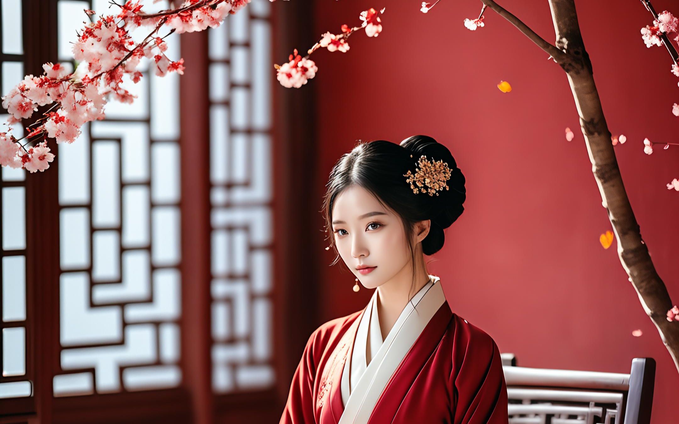 ai绘画——红颜旧,唯美古风高清