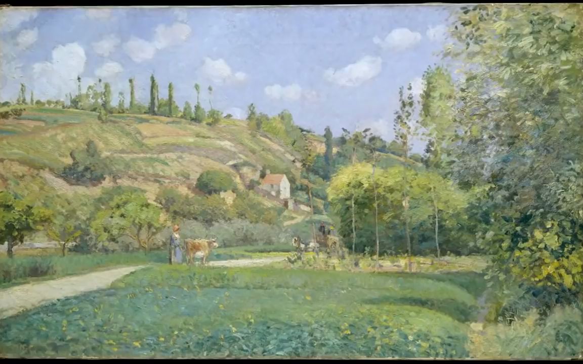 印象派大师法国卡米耶ⷦ𒙧𝗮‹作品欣赏Camille Pissarro A collection of 978 paintings (HD)哔哩哔哩bilibili