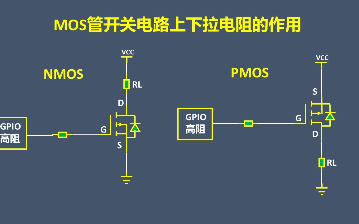 简单的mos管开关电路图图片