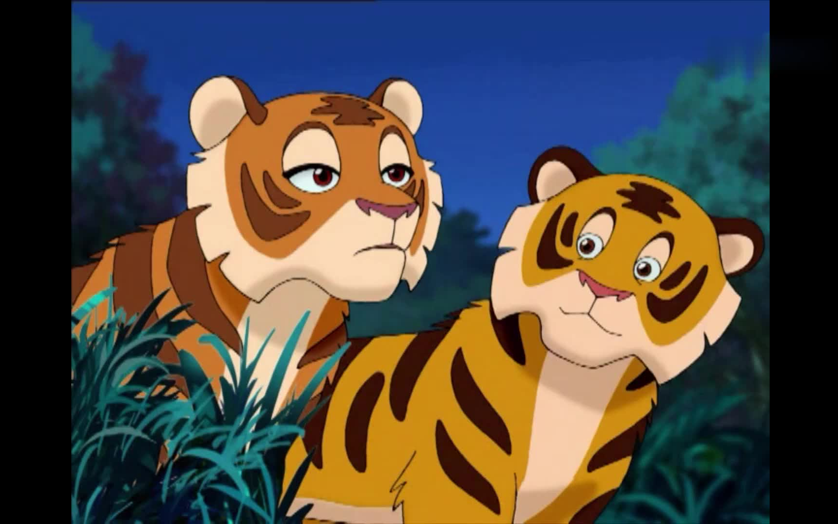有关老虎的国产动画片图片