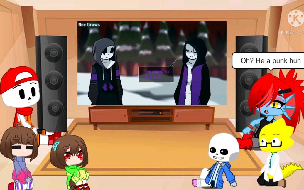 sans vs scoundrel!sans [animation]