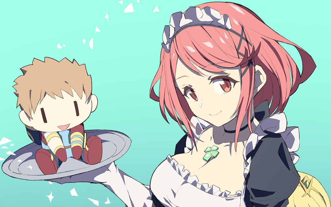 异度神剑2女仆装的吼姆拉你喜欢吗