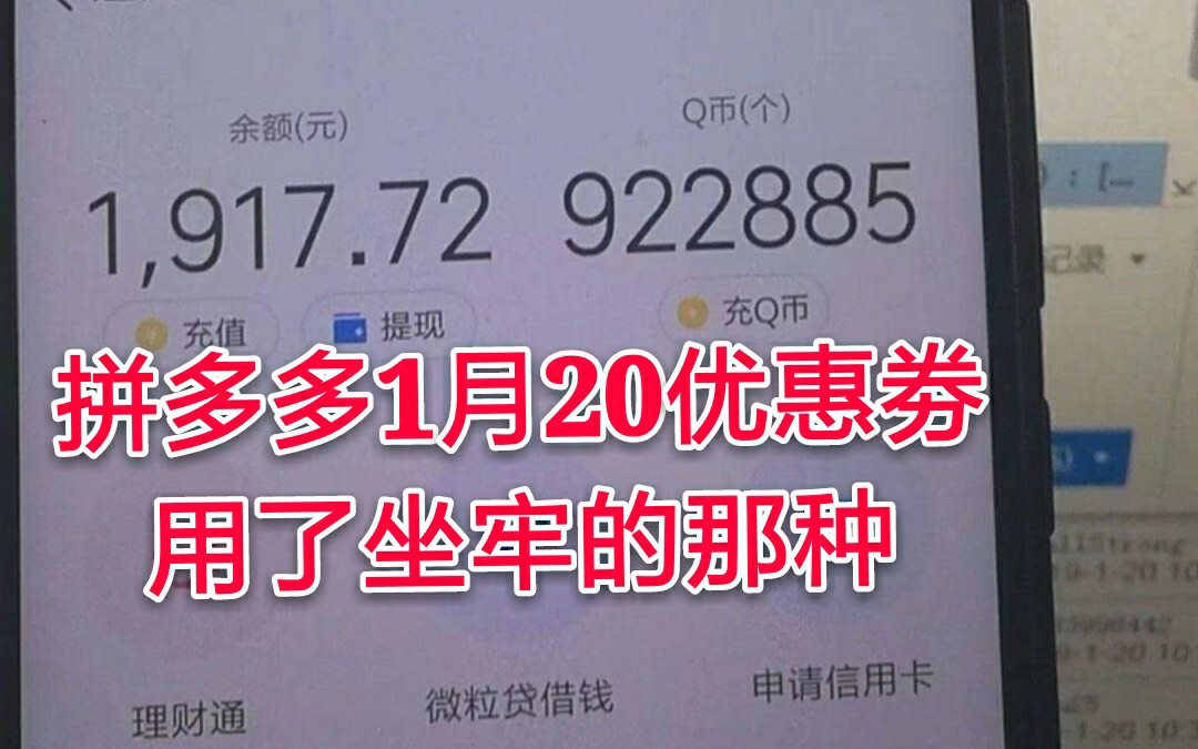 因拼多多bug,一夜亏数亿元,拼多多已报案,已有吃着牢饭的人了哔哩哔哩bilibili