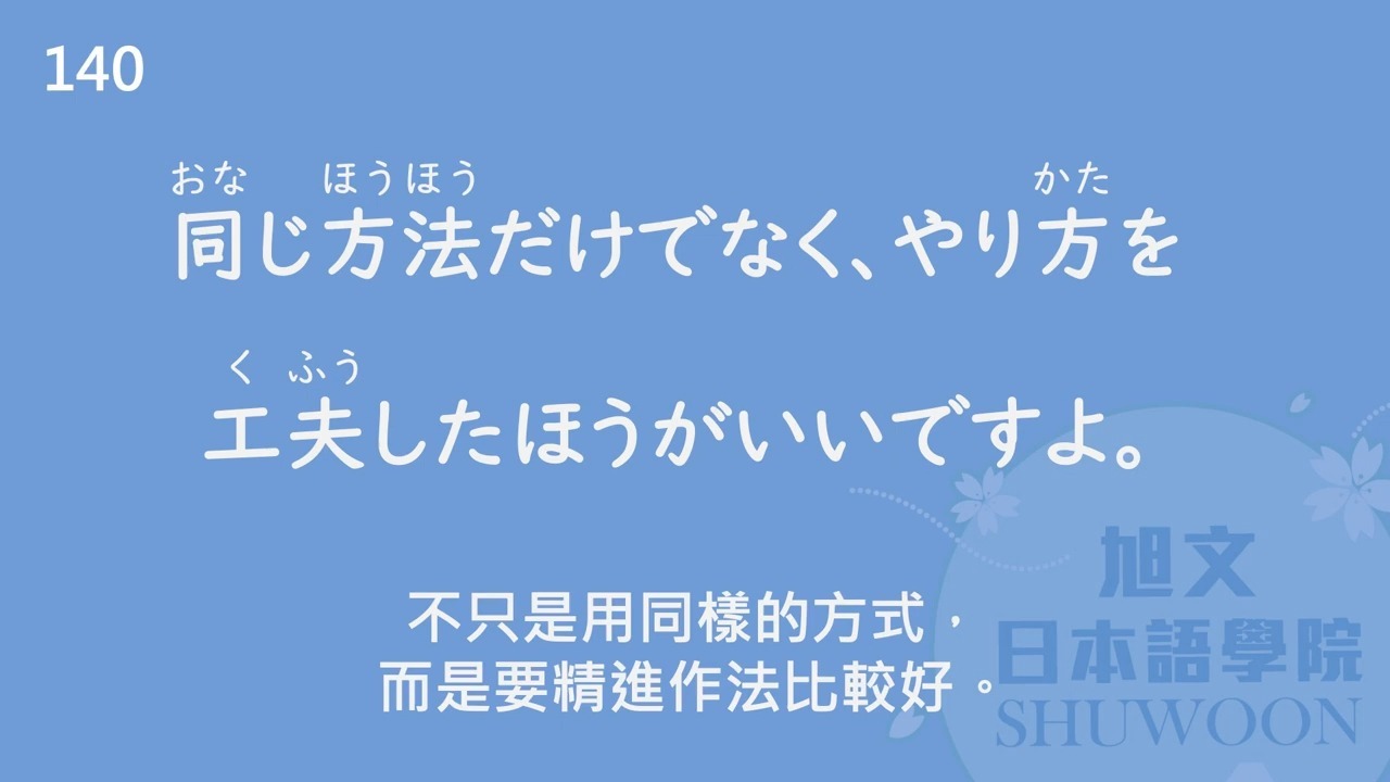 【转载自用】一次聽完250個！日文N3單字+例句（三）