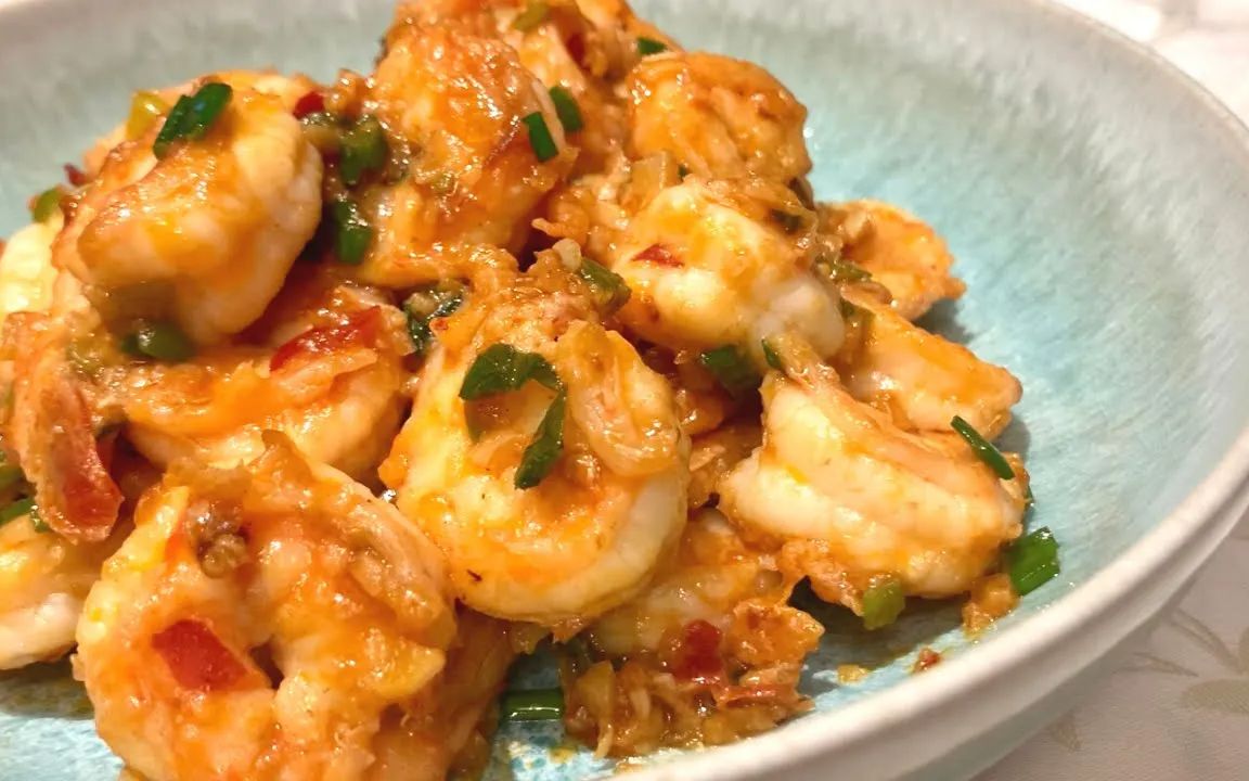 braisedshrimpwithchillibeanpaste乾燒蝦仁鹹甜酸辣就這麼簡單美味!