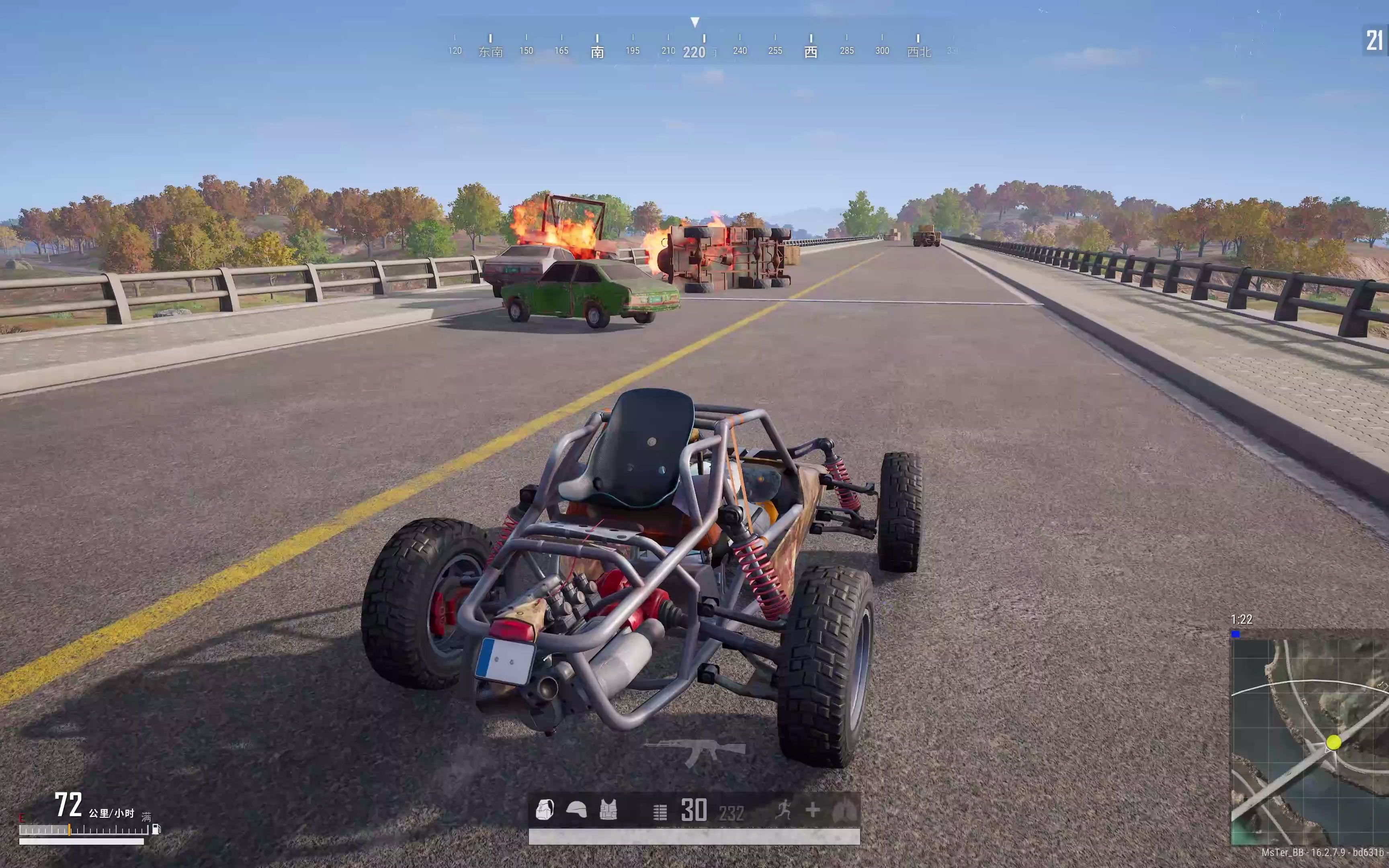 绝地求生mg3在手还要啥节奏直接就吃鸡了