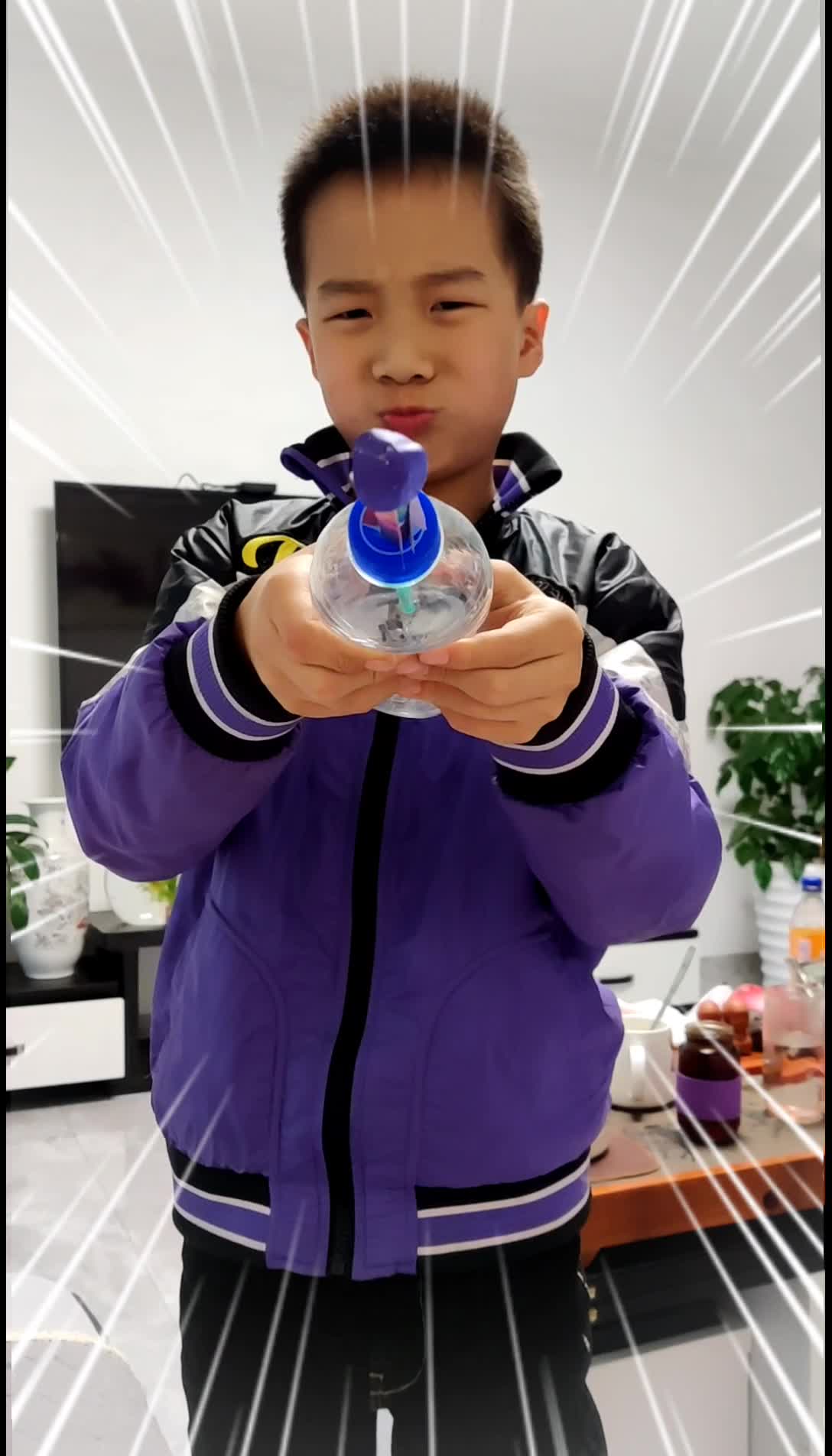 【火箭发射器】可乐吸管超有趣亲子手工_哔哩哔哩_bilibili