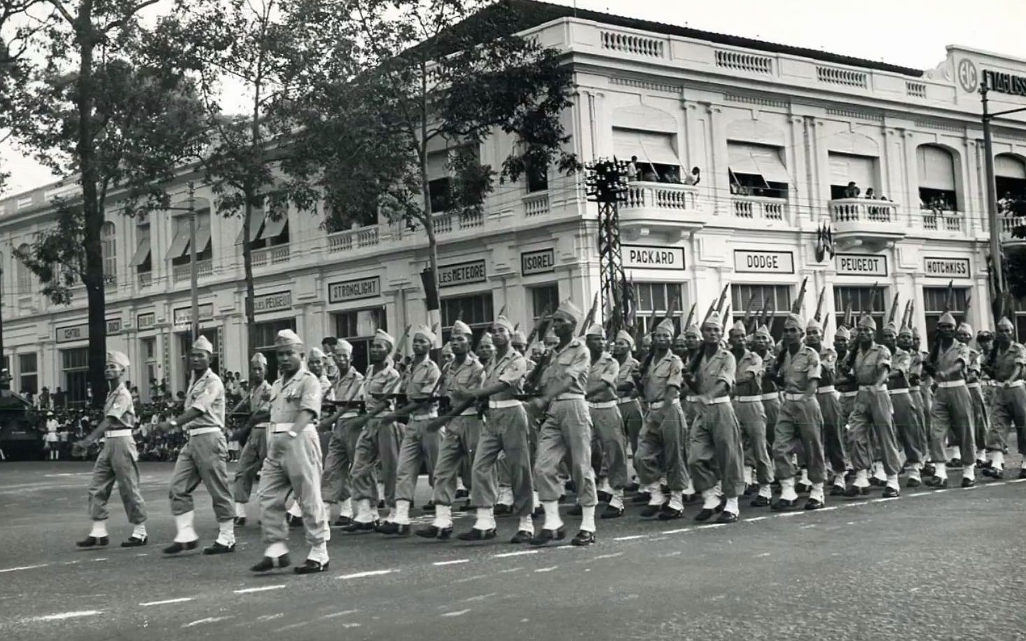 【老照片集】1951年南越西贡越南国军阅兵哔哩哔哩bilibili