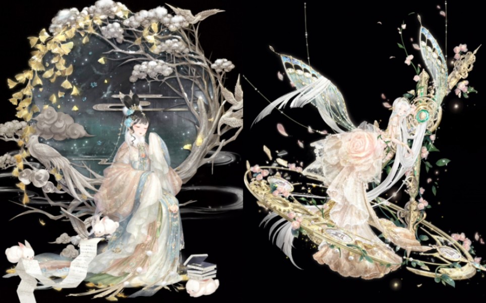 奇迹暖暖春节福袋套装对比第四期