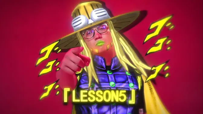 『 杰 尼 , LESSON 5 了 ! 』
