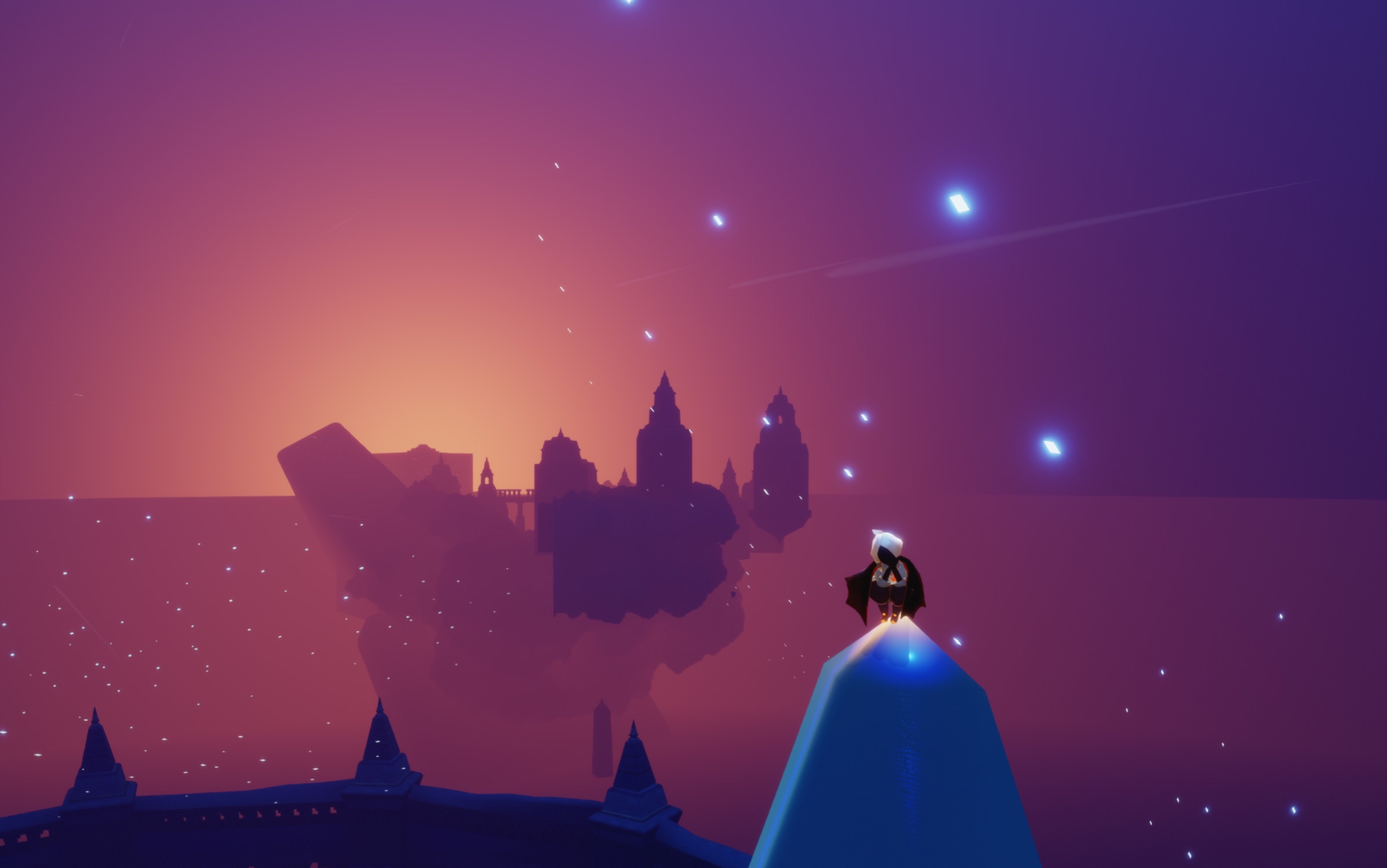 【光遇】打卡景点千鸟城_sky光遇