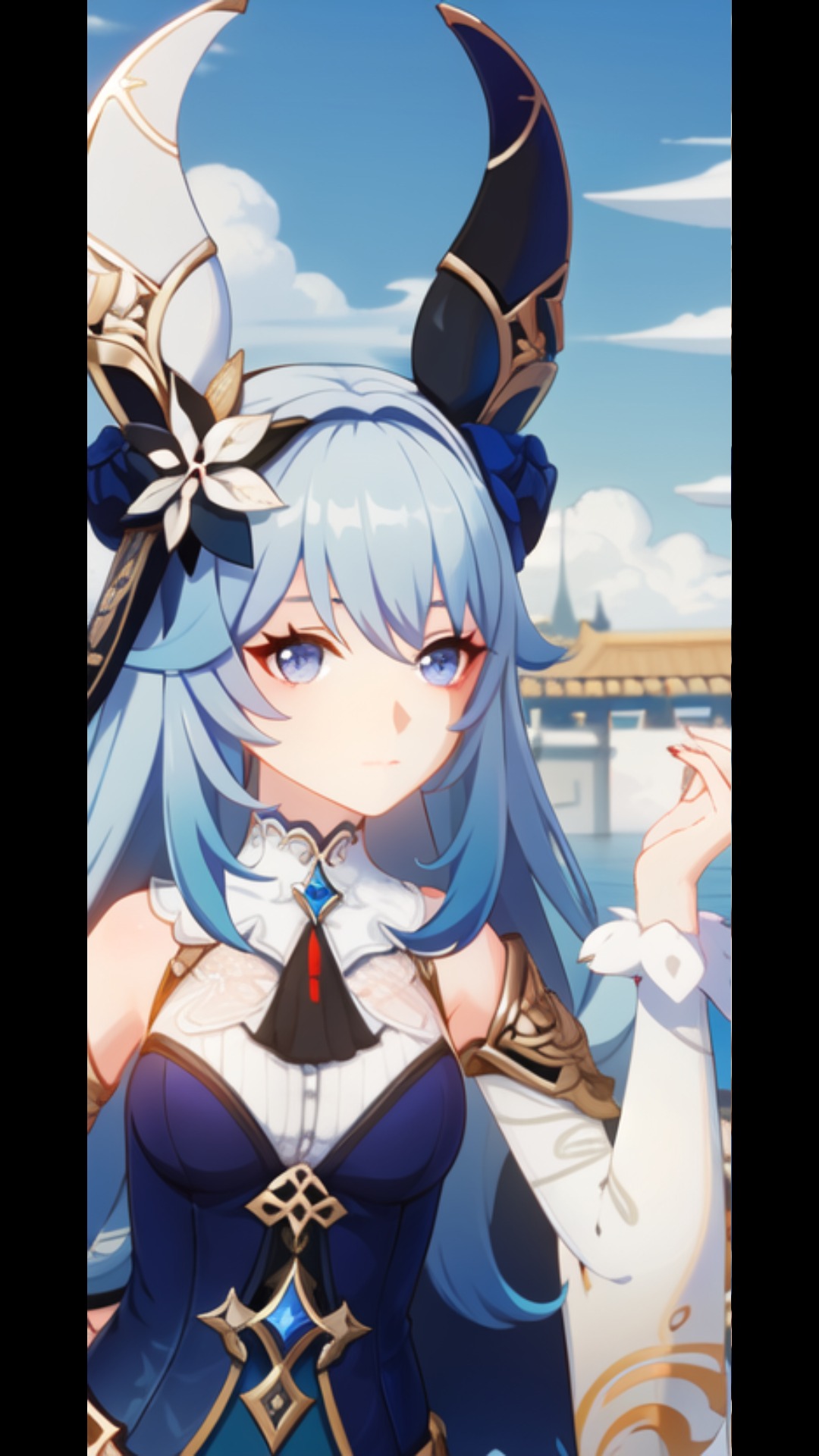 叶浠妍的专属原神风格形象来啦