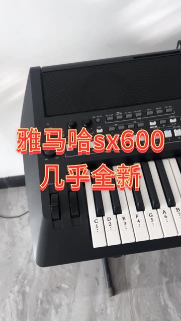 几乎全新的一台雅马哈sx600电子琴,带扩展包,支持置换,带最新版扩展包