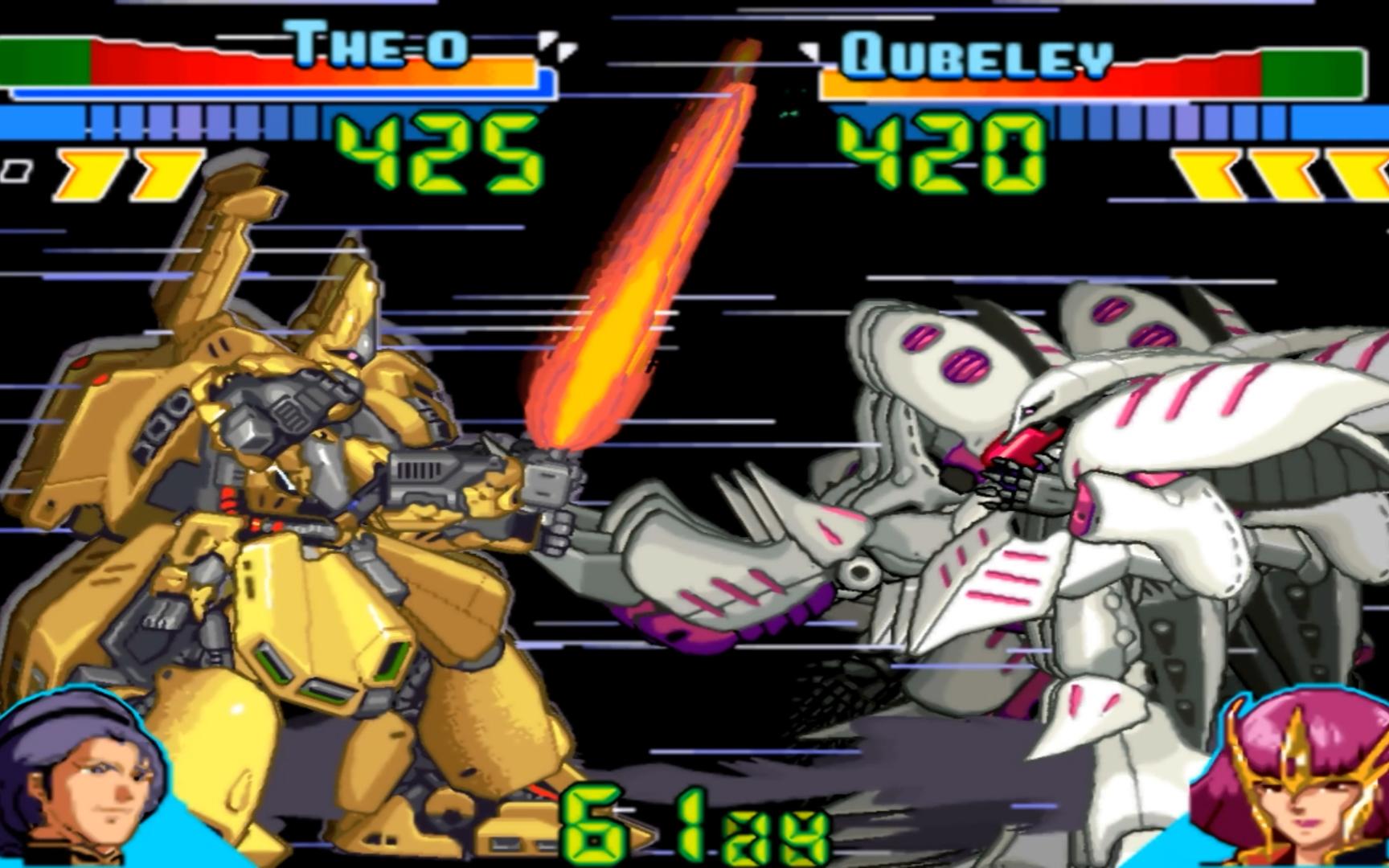 高达格斗 铁奥 vs 卡碧尼