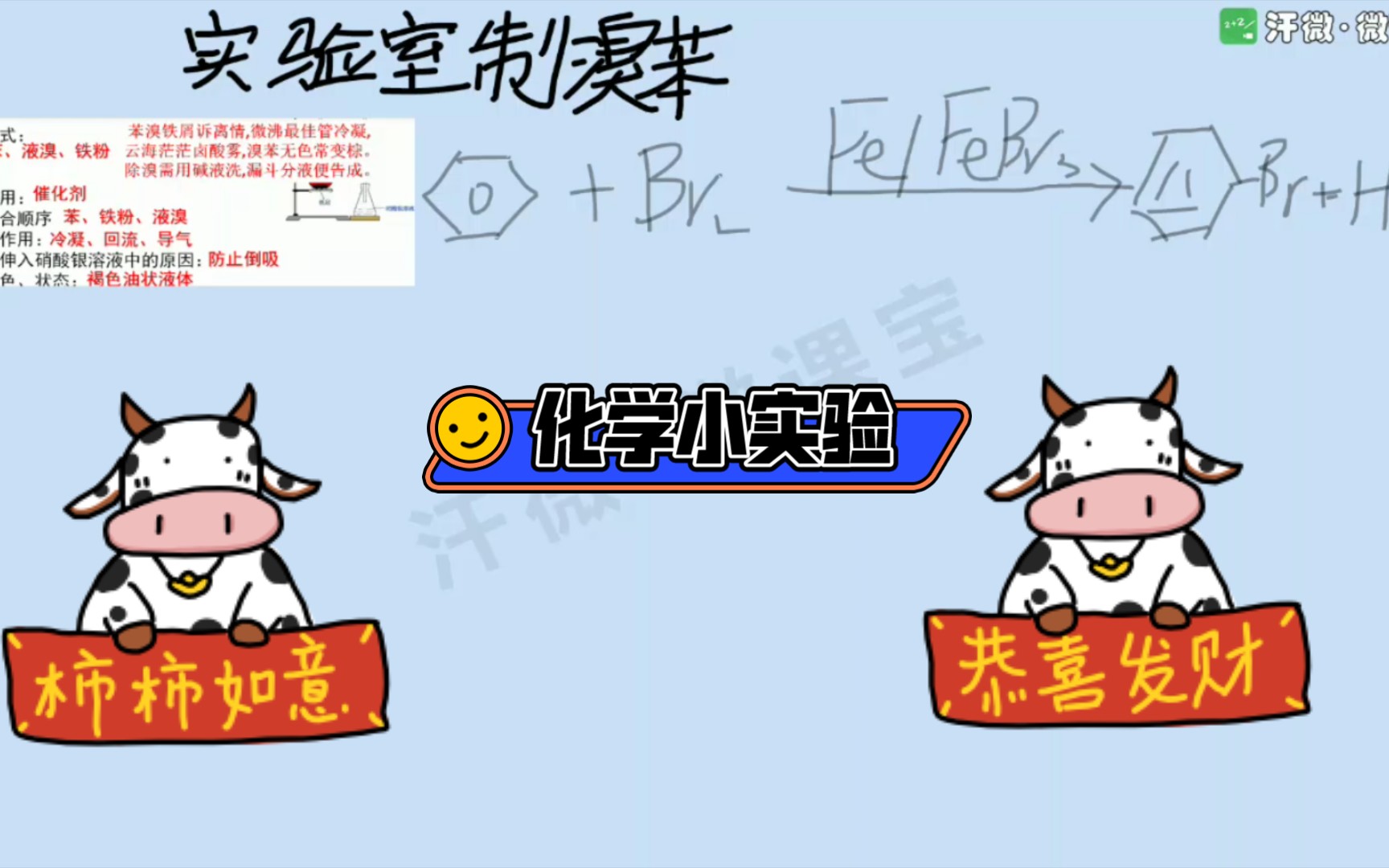 实验室制溴苯哔哩哔哩bilibili