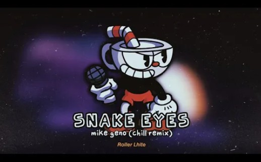 [图]Friday Night Funkin' Indie Cross OST: Cuphead - Snake Eyes [Roller-Chill Remix]