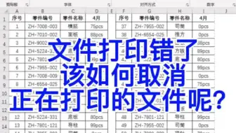 该如何取消正在打印的文件？