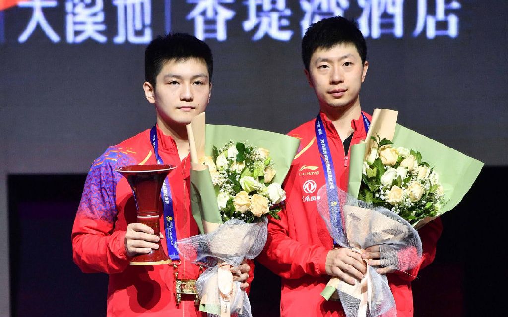 【2019总决赛】男单决赛 采访 颁奖典礼: 樊振东4-1胜马龙再夺总决赛