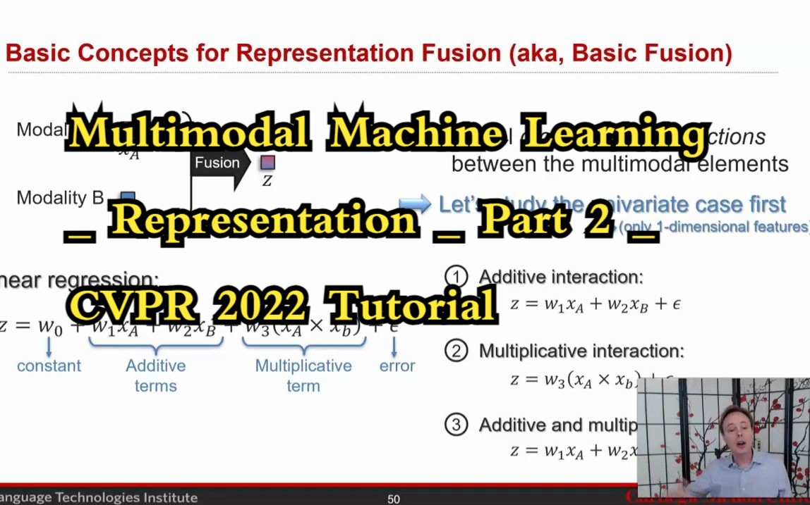 Multimodal Machine Learning _ Representa - 哔哩哔哩