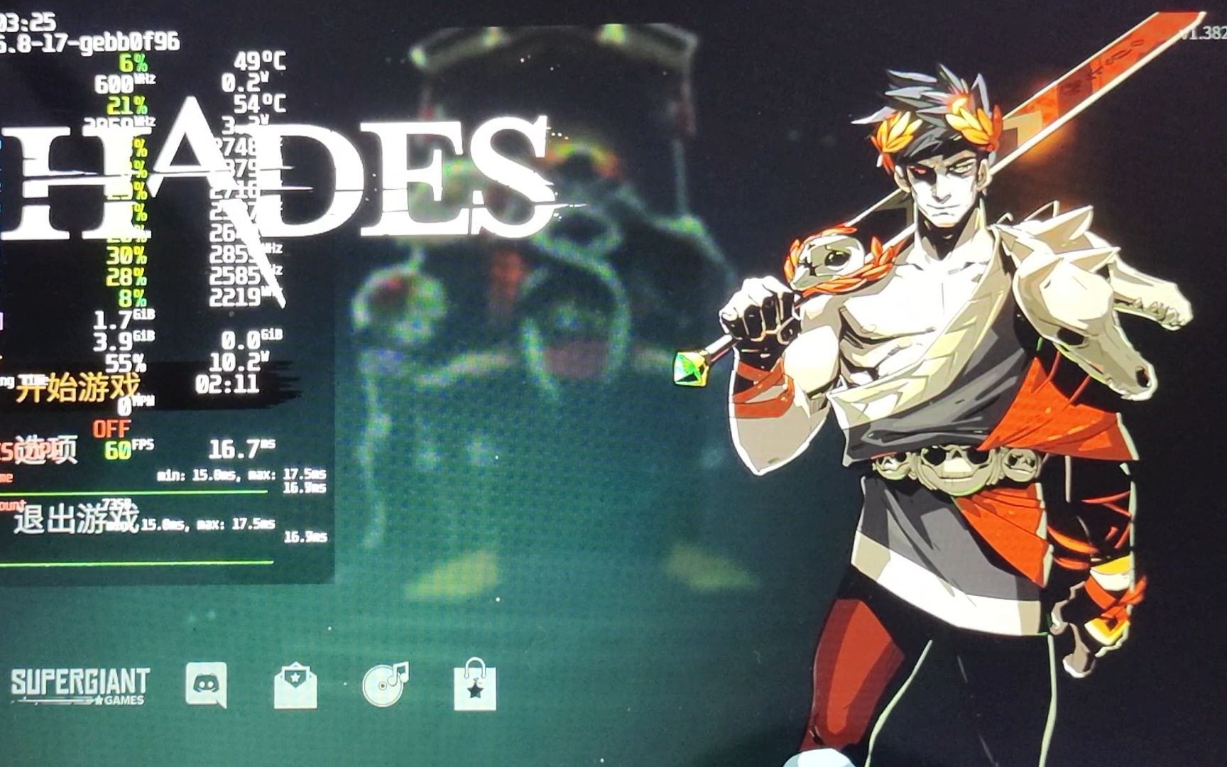 steam deck60帧哈迪斯,可以玩1000小时