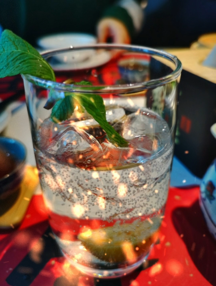 柠檬薄荷冰汽水