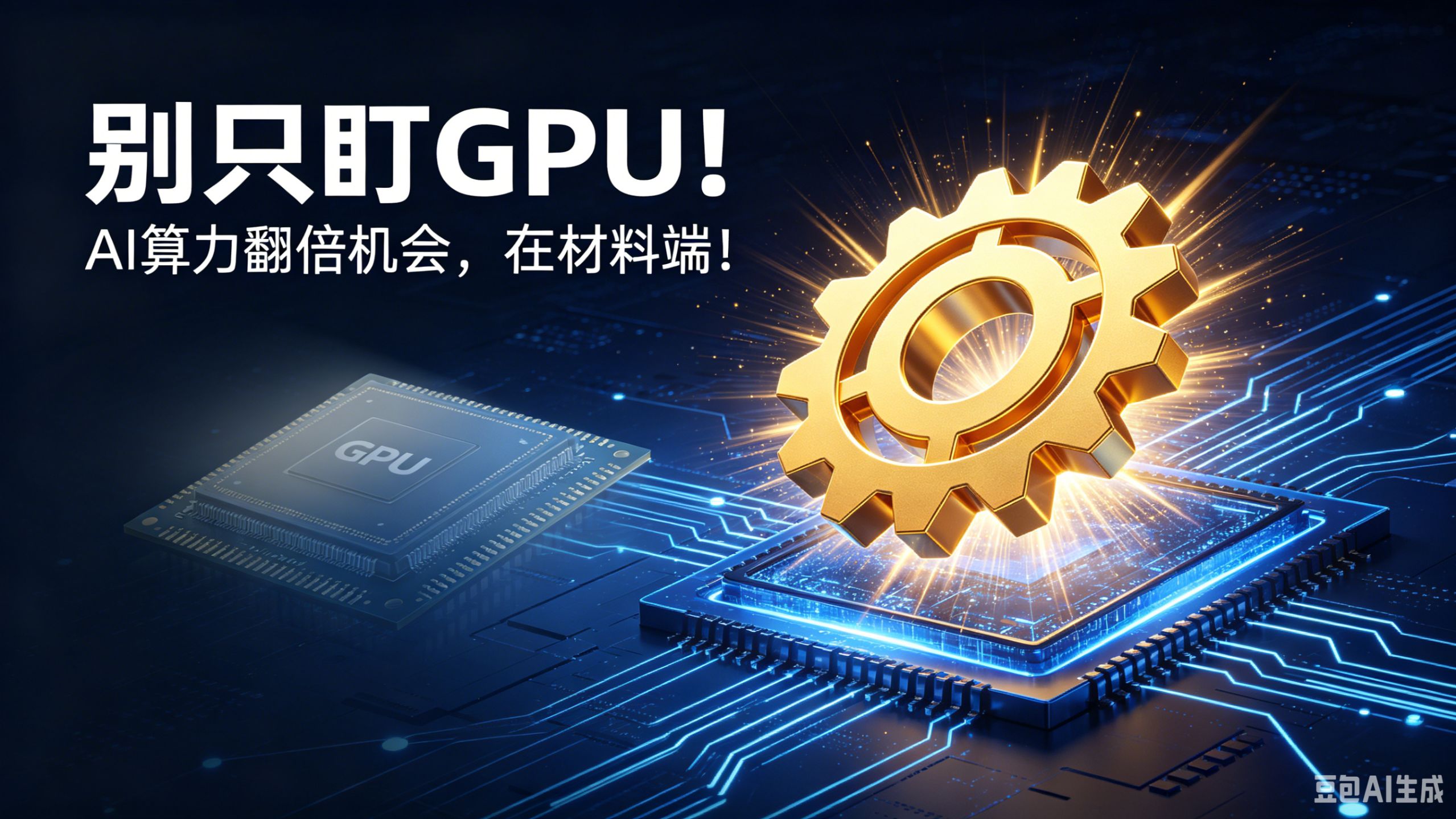 别只盯GPU!一张图看懂AI算力上游材料翻倍行情逻辑|A股上市公司全盘点