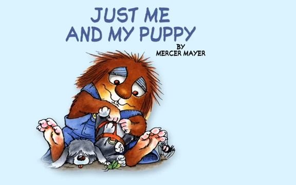 [图]Just Me and My Puppy by Mercer Mayer 小毛人与狗狗