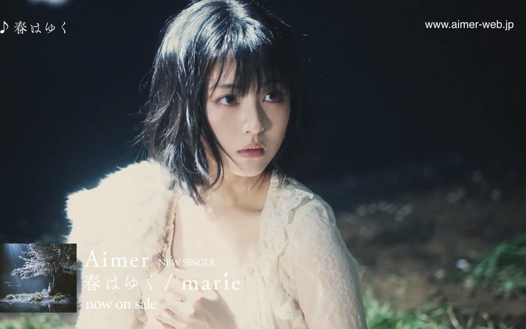 [去水印]【KTV】中日字幕 Aimer  春はゆく(春逝) 1080P哔哩哔哩bilibili