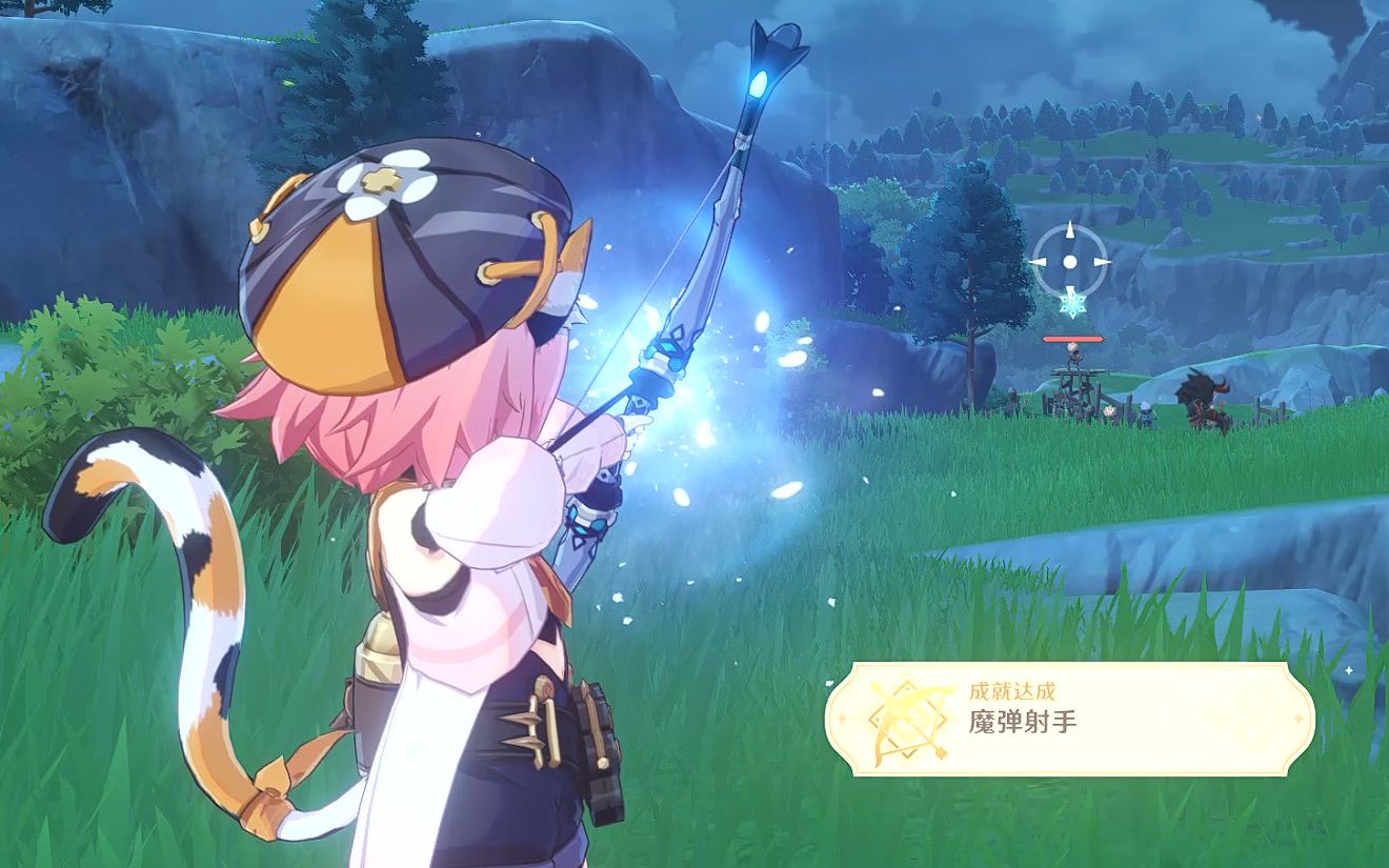 [原神]魔弹射手成就轻松解锁_哔哩哔哩 (゜-゜)つロ 干杯~-bilibili