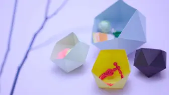 東西物语 | 手工纸艺 - 多面体收纳盒