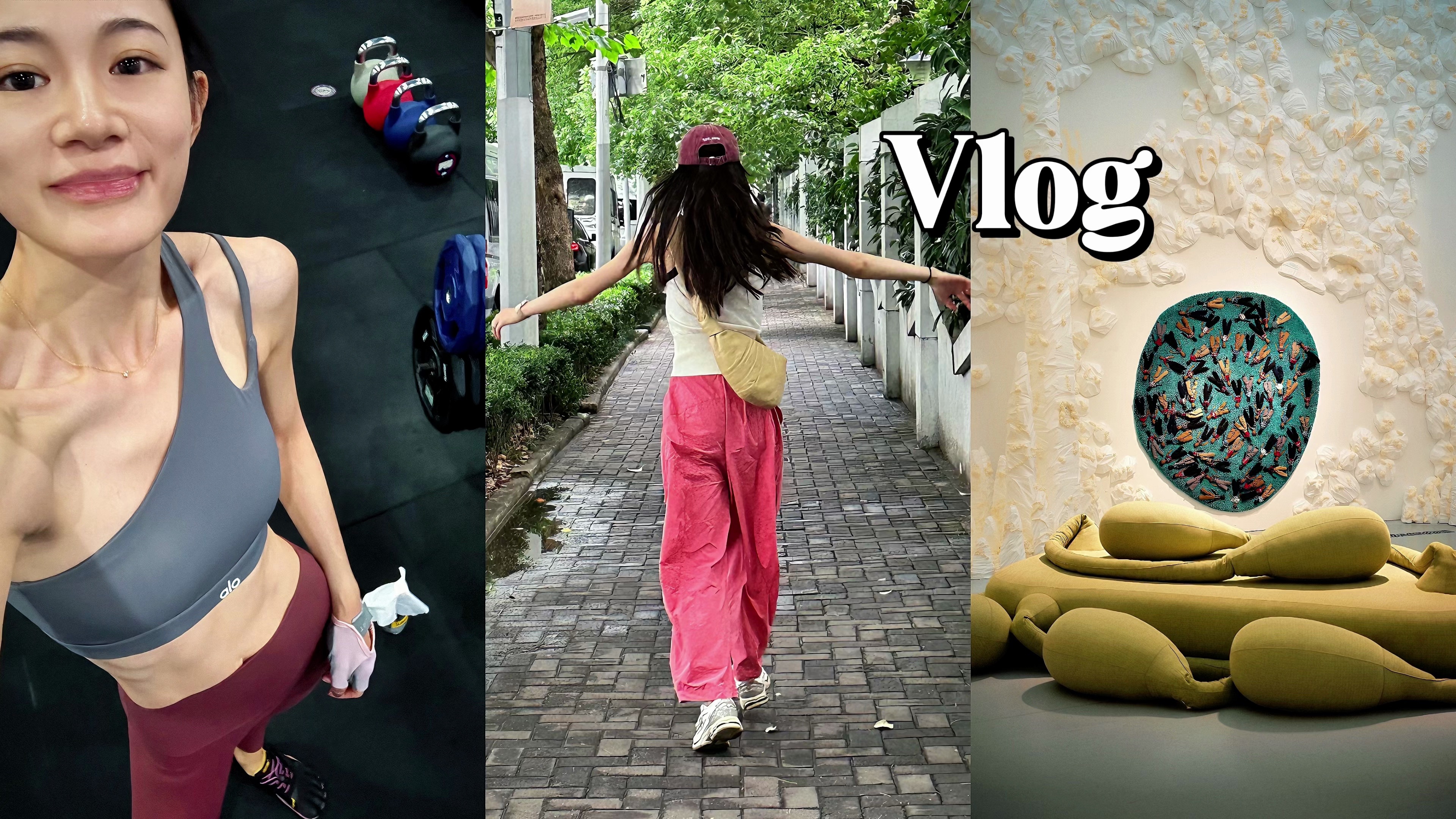 上海VLOG | 喜迎新玩具Pocket3 | 夏天就是流不完的汗和吃不完的gelato | 打卡闽系小酒馆 | CAMPANA艺术展览哔哩哔哩bilibili