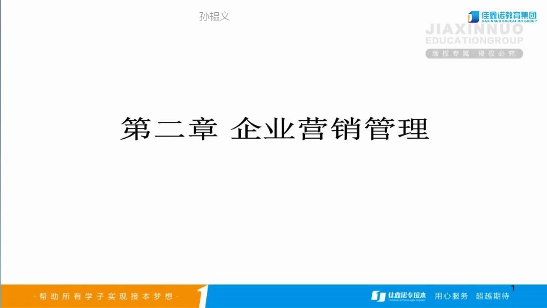 市场营销学第二天(1)哔哩哔哩bilibili