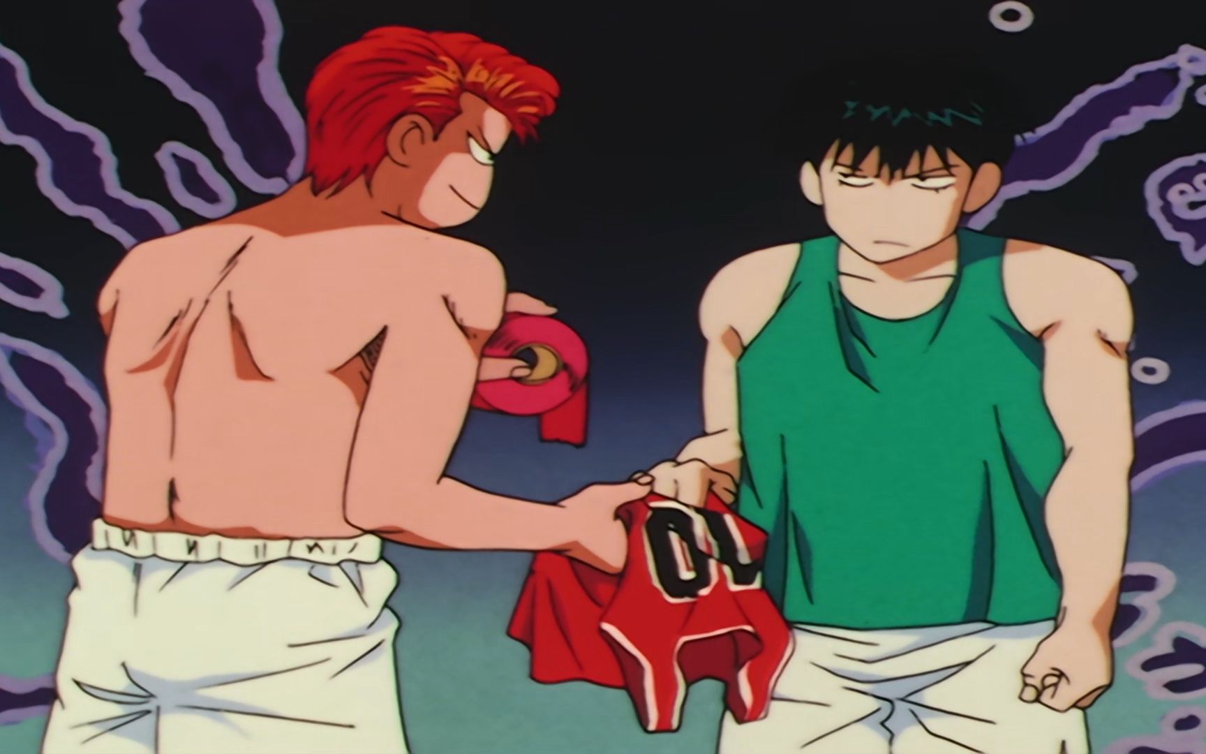 灌篮高手13:樱木流川争夺十号球衣,自信鱼住封盖湘北投篮