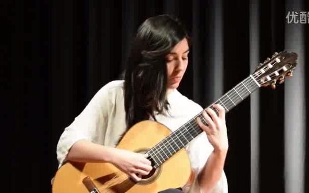 小麦田 Andrea Gonzalez Caballero plays 'En los Triagles' (JoaquA샂�Rodrigo)哔哩哔哩bilibili