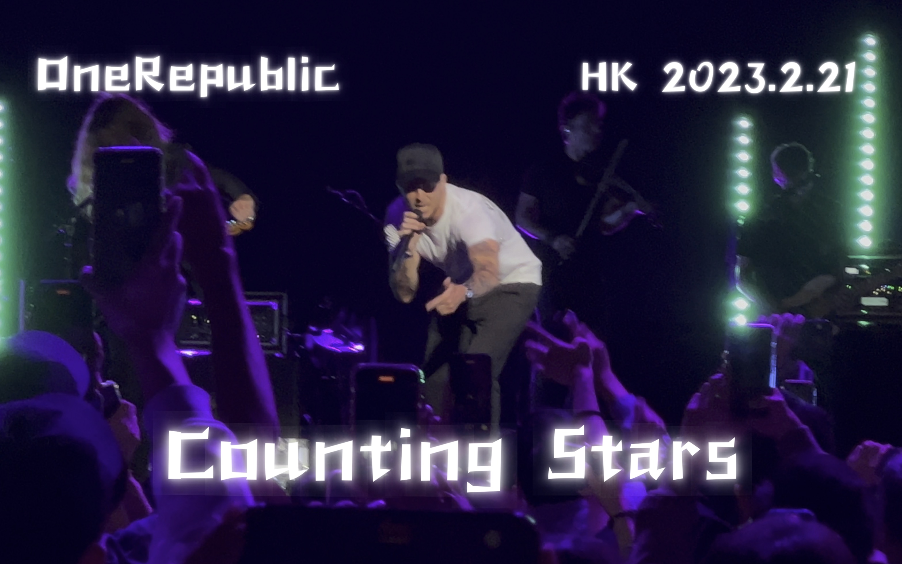 counting stars | onerepublic live in concert | hongkong 2023.2.