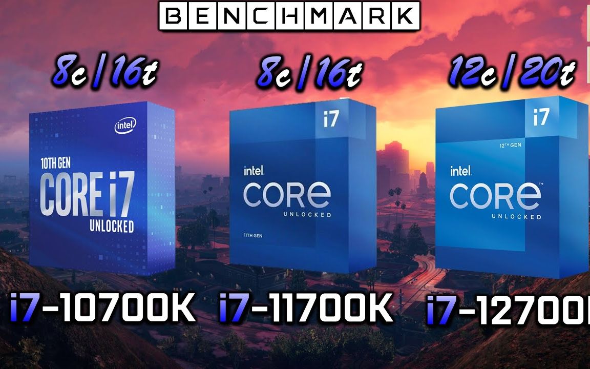 hardwareforgamers祖孙三代i710700kvsi711700kvsi712700k游戏对比